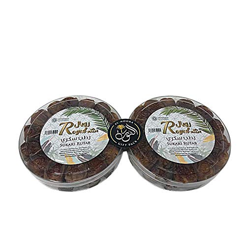 2 Pack of Al Madina Sukkary Rutub Fresh Dates 2X500g