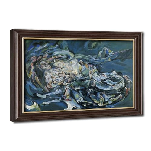 Impression toile haut de gamme La mariée du vent cadre bois 20x30