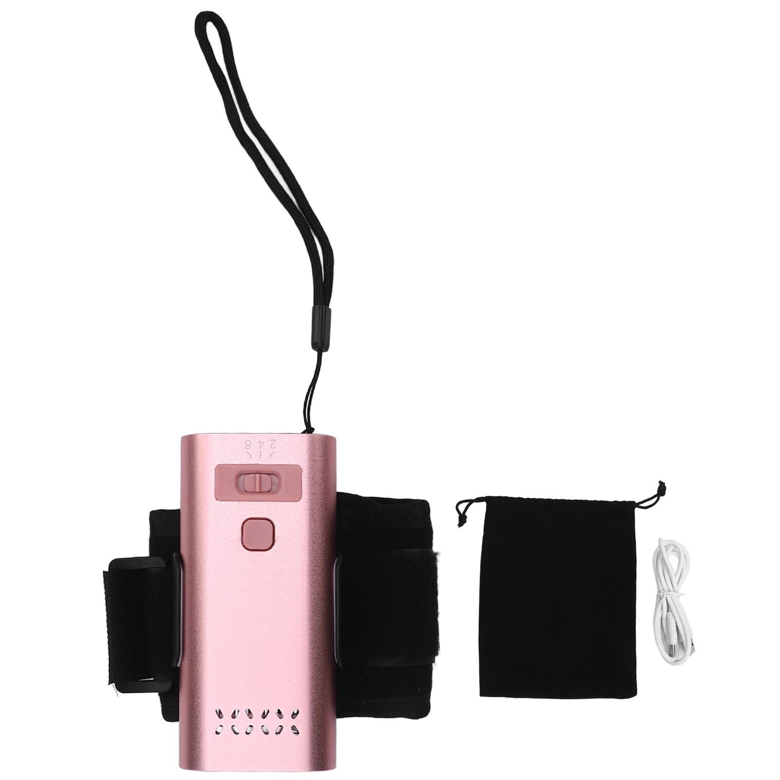 Tosuny 6W UV-LED-Härtungslampe 395nm |3-Gang-Gel-Handgelenklampe für Nagel- und Wimpernverlängerung und Haarkunst (Roségold)