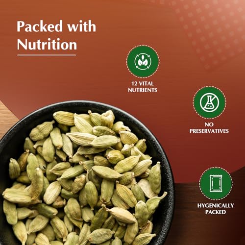 Image of Amazon Brand - Vedaka Cardamom (Elaichi) Whole, 50 g, Small