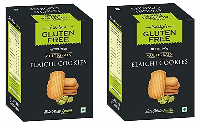 Fidalgo Gluten Free Multigrain Elaichi Cookies 200g (Pack Of 2) (B0B3J72FNZ) Amazon Price History, Amazon Price Tracker