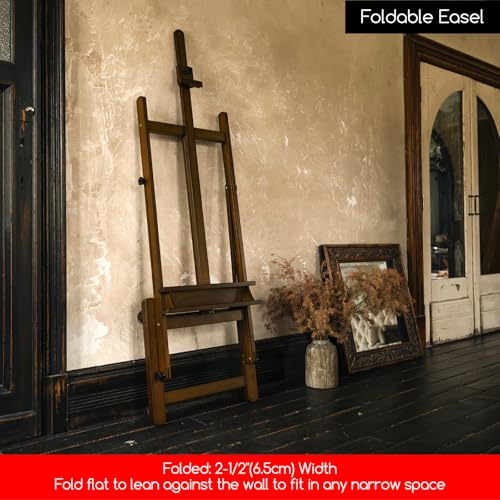 Image of MEEDEN Adjustable H Frame Art Easel: Easel Stand for Painting and Display