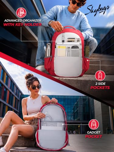 Image of Skybags Cipher 32L Laptop Backpack (Upto 16 inch), 3 Compartments