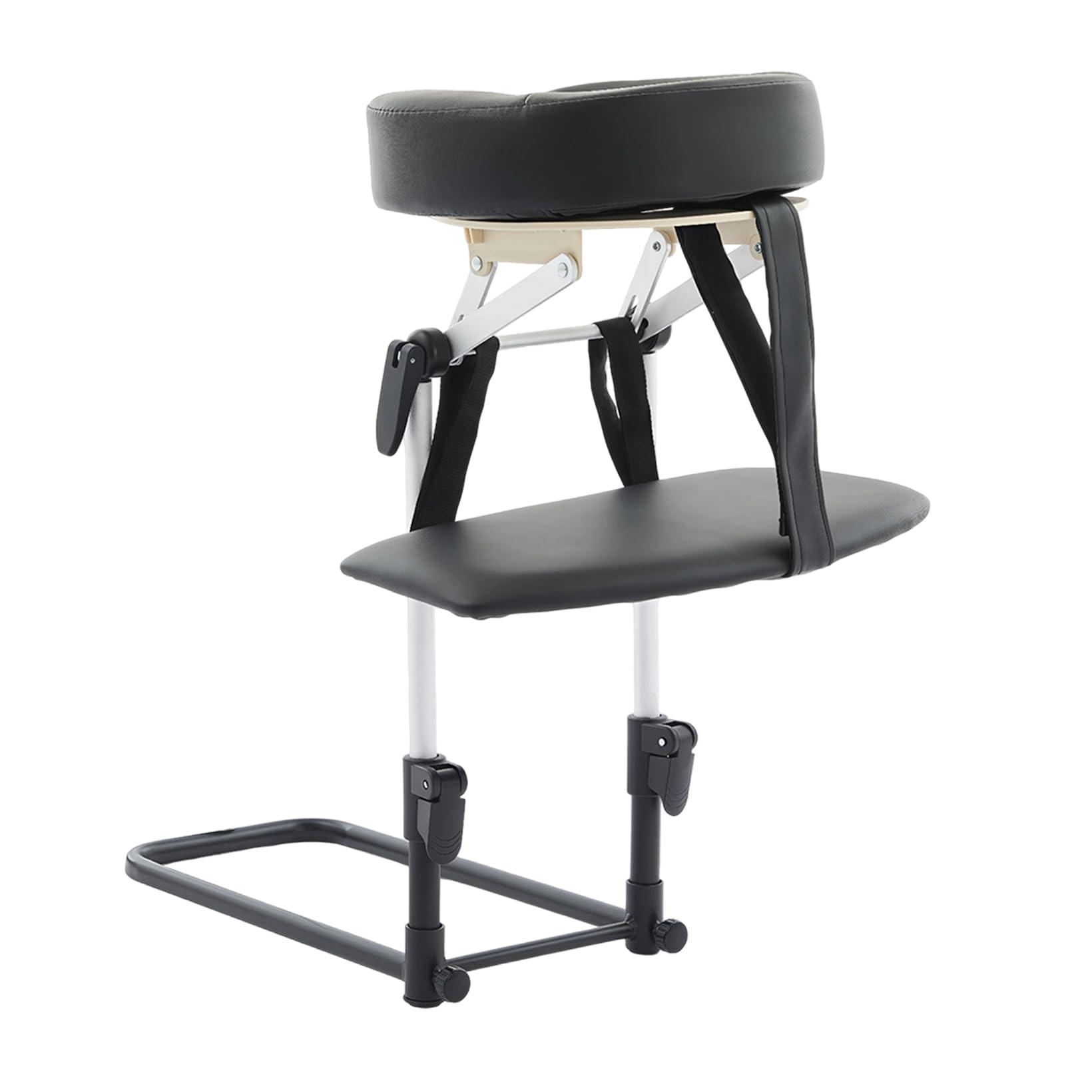 Reposacabezas de masaje para cama, reposacabezas ajustable 180°, con soporte para cojín facial, colchón de masaje con tabla para reposabrazos y bolsa de almacenamiento, para colchones de un