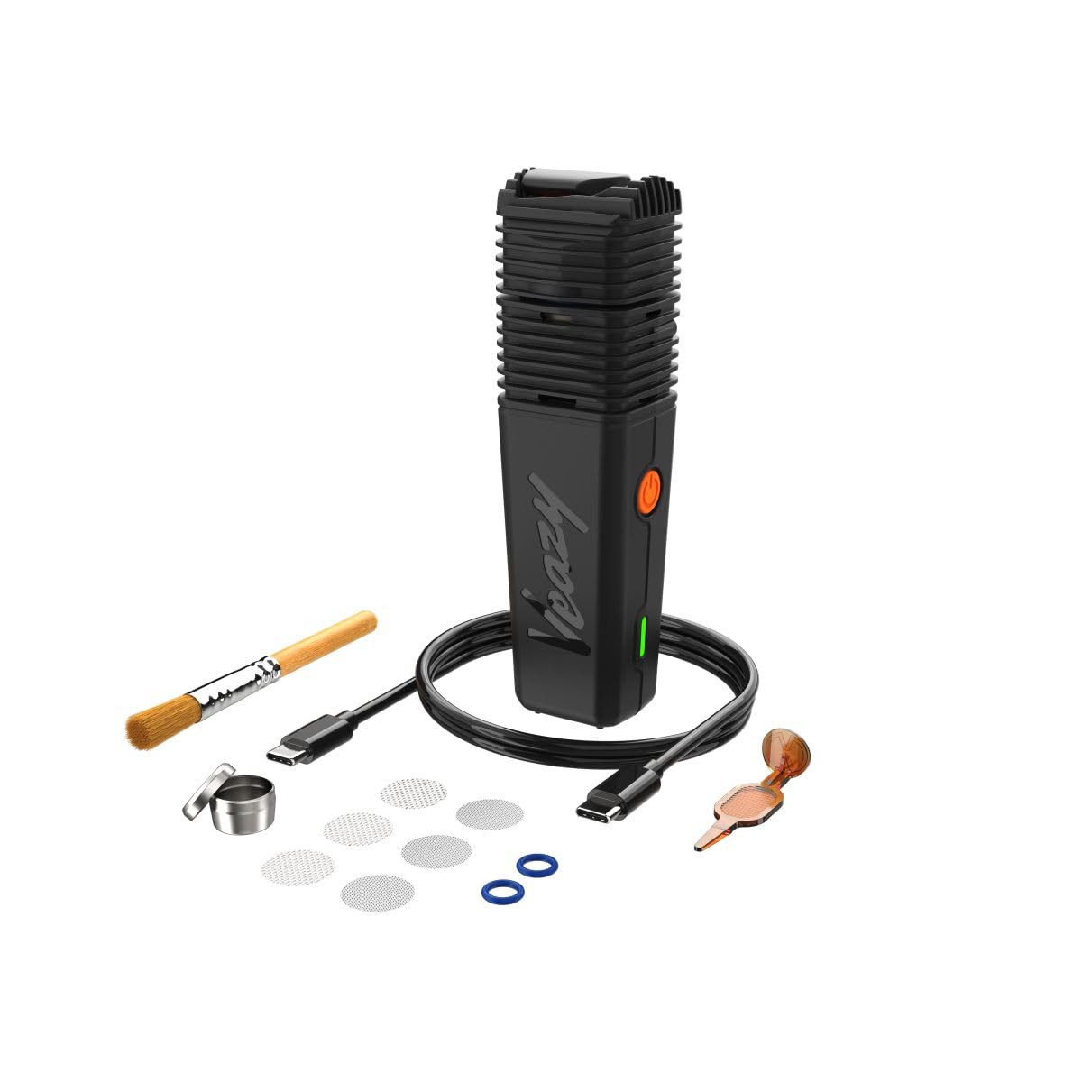 Storz & Bickel Veazy Vaporizzatore Nero Seducente USB-C – Ultimo dispositivo – Ultra Portatile – A Eazy Breeze!