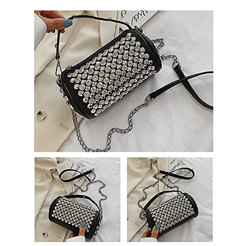 Buddy Handbag Women Rivet Shell Bag Fashion Tassel Shoulder Crossbody Bag Chic Tote Purse4