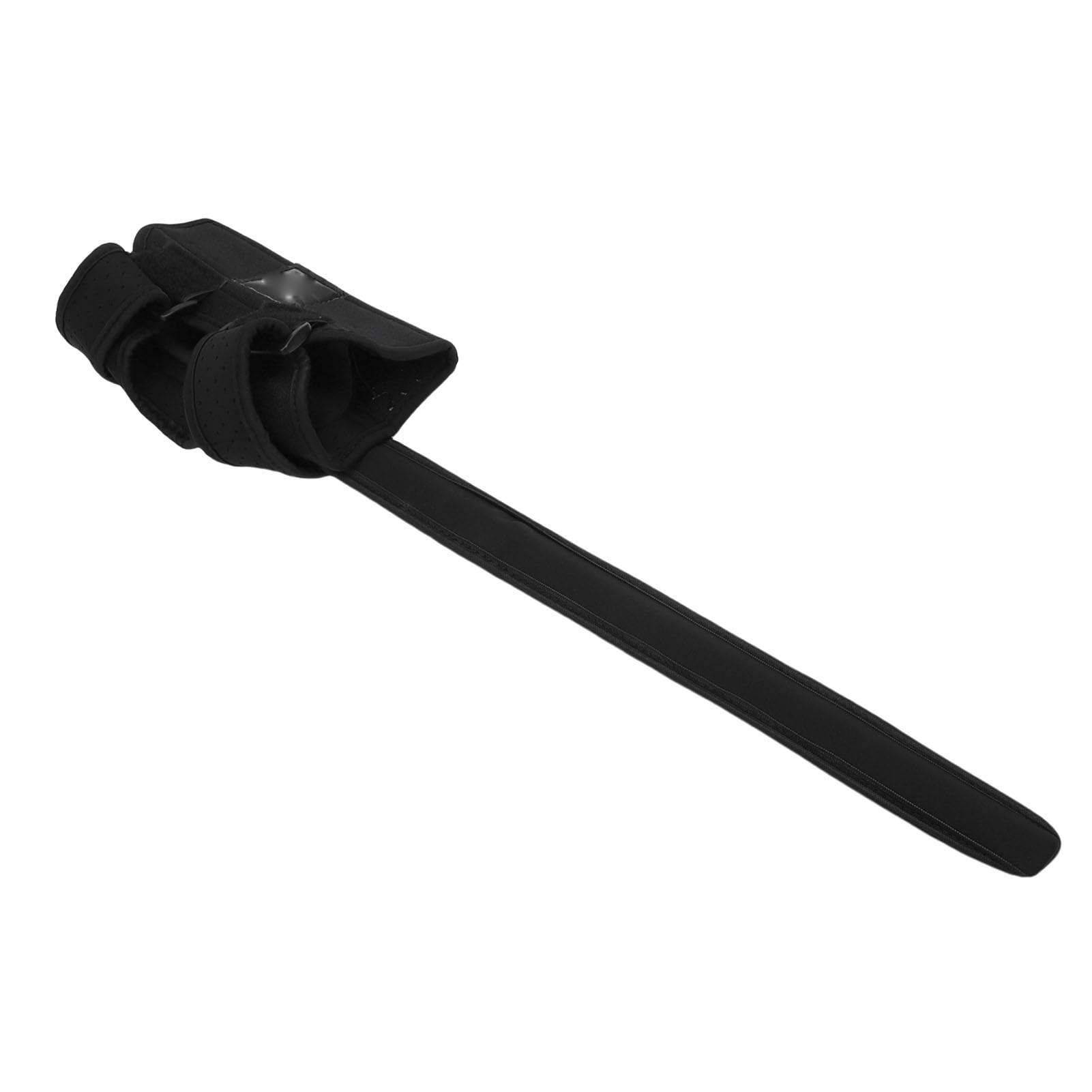 Club Swing Trainer Ellenbogenbandage, Schwarzer Latex-Verbundstoff, Gerader Arm, Club-Trainingshilfe mit Akustischer Warnung, Verstellbare Passform für Rechts-linkshändige Frauen und