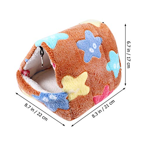 POPETPOP Criceto Letto Casa Inverno Piccolo