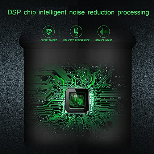 QGWZ USB-Mikrofon Metall-Kondensator-Aufnahmemikrofon für MAC- oder Windows-Laptop Voice Recording Studio mit… – Bild 7