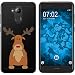Produktbild PhoneNatic Case kompatibel mit Huawei Nova Smart (Honor 6c) Silikon-Hülle X Mas Weihnachten Rentier M3