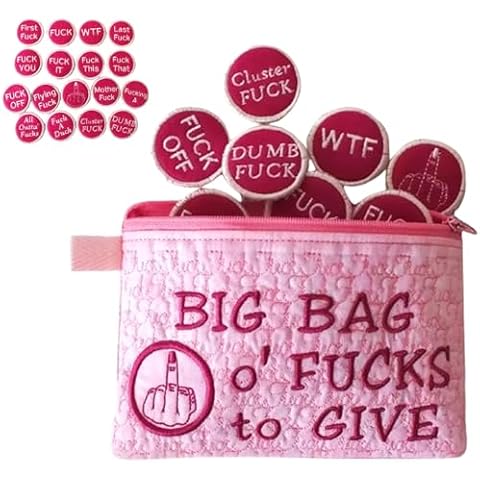 Big Bag of Fucks Zipper Pouch with Coins Cover