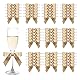 MORSUNBELA Schleifen Kleine Deko Schleife Geschenkschleifen Geschenk für Geschenkverpackungen Valentinstag Hochzeit Weihnachten 50 Stück Gold