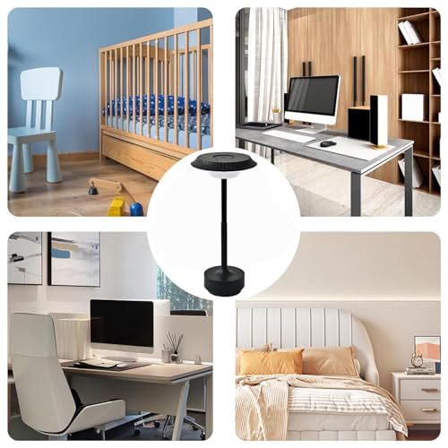 Lampe tactile rétro ufo rechargeable idée cadeau maison chambre - 4