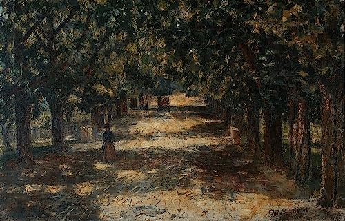 Tableau allée des marronniers au Belvédère pour sublimer votre salon