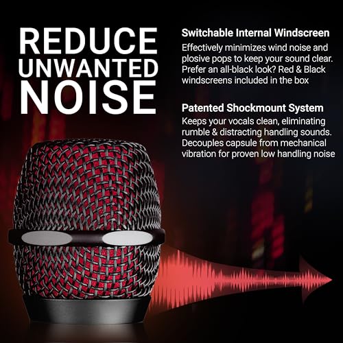 Image of SE ELECTRONICS V7 Push-to-Talk Dynamic Microphone for Singing, Speech & Studio Recording - XLR Handheld Professional Microphone with Supercardioid Aluminum Voice Coil for Huge Gain Before Feedback
