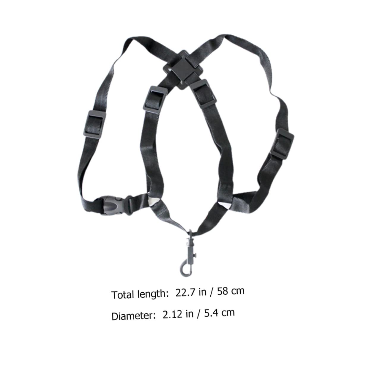 SUPVOX 3pezzi Cinghia Regolabile Per Sassofono Comfort Tracolla Per Musicisti Accessorio Resistente Per Performance e Pratica