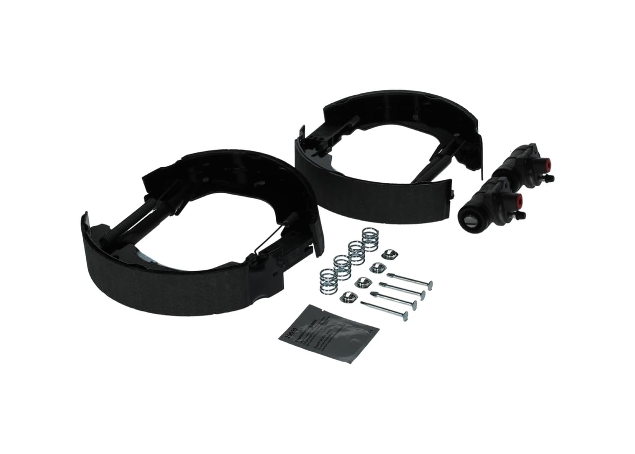 Bosch KS392 Kit Super Pro Kit de freno trasero de tambor 1 juego completo premontado