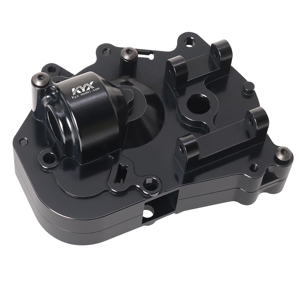 KYX Racing Aluminum Rear Transmission Housing Upgrades Accessories for 1/10 RC Crawler Car Tamiya Hotshot II