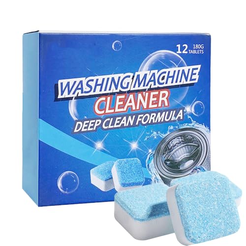 Waschmaschinenreiniger, 2025 Neu Waschmaschine Hygiene Reinigung, 12PCS Maschinenreiniger Washing Machine Cleaner Descaler geeignet zur Kalkentfernung und Reinigung für Tiefenreinigung (1) Waschmaschinenreiniger, 2025 Neu Waschmaschine Hygiene Reinigung, 12PCS Maschinenreiniger Washing Machine Cleaner Descaler geeignet zur Kalkentfernung und Reinigung für Tiefenreinigung (1)