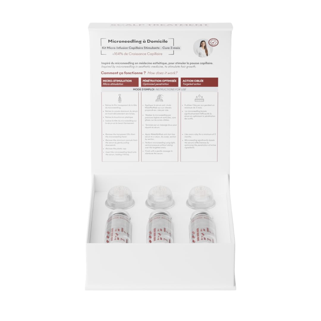 Makemymask, Pack Micro-Infusion Anti-Chute, Alternative Greffe Capillaire