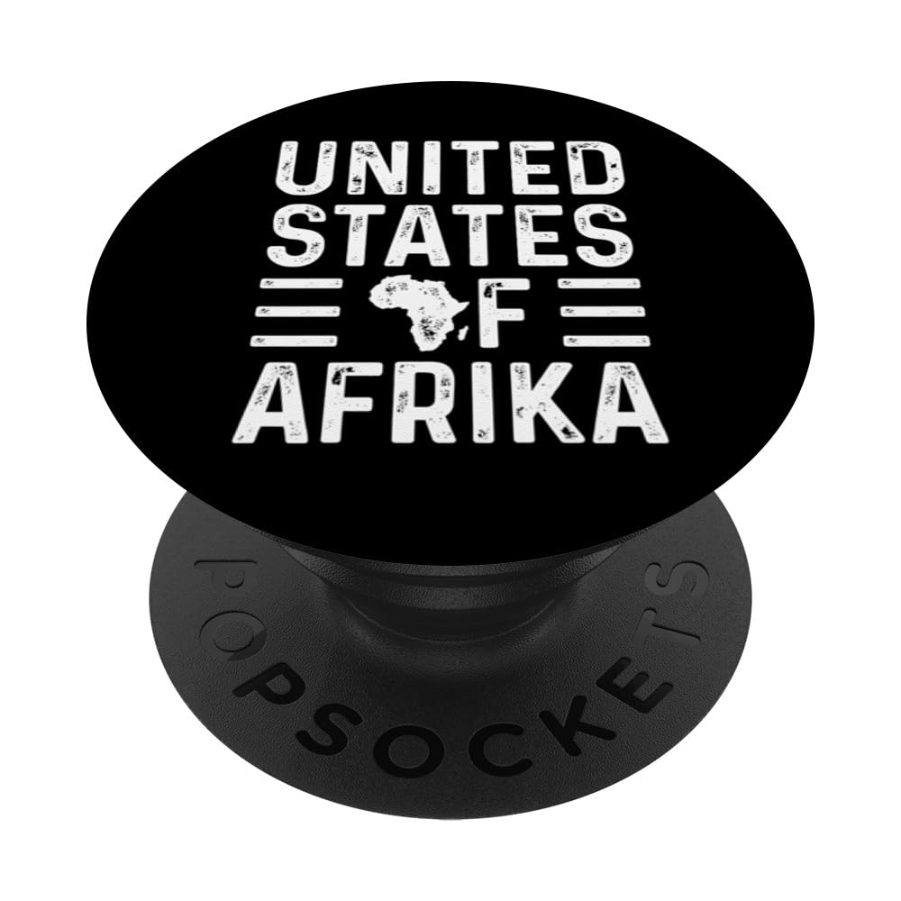 Proud African Country Africa DNA Pan-African Afrika PopSockets Swappable PopGrip
