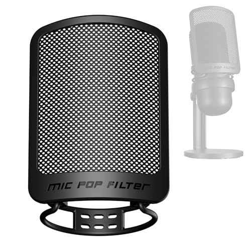 HyperX SoloCast ポップフィルターAokeo SoloCast Microphone Pop Filter Windscreen - Noise HyperX