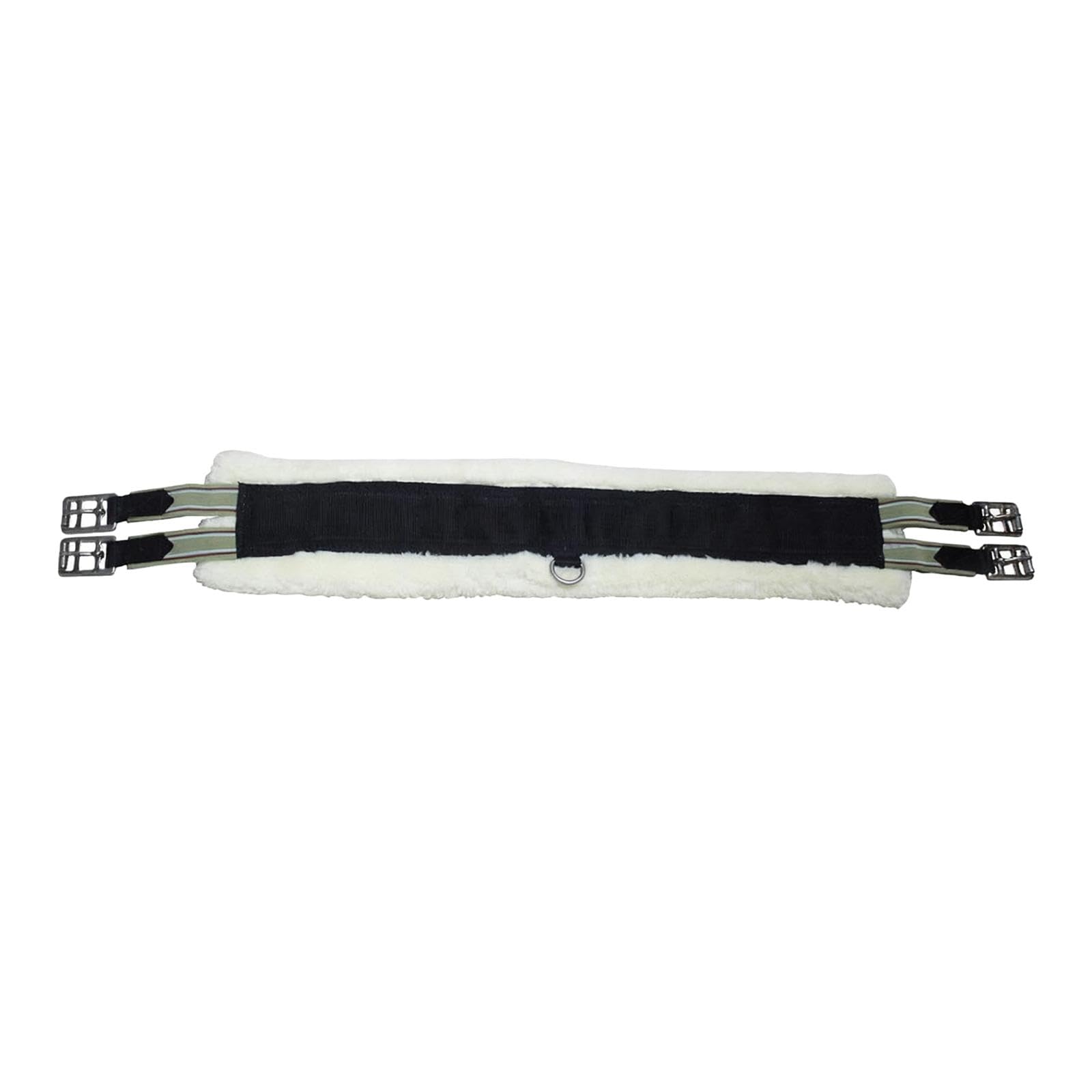 Fenteer Cincha para Caballo, Correa Corta, Cincha Recta, Hebilla de Acero Inoxidable para Calentar, Montar, Diario, Cuidado del Caballo, Competición, Cl