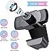 immagine 2ELTD Videocamera Webcam HD 1080P USB per videochiamate, studi, conferenze, registrazioni, Giochi per Laptop, con Clip Rotante e Microfono Incorporato per l'eliminazione del Rumore