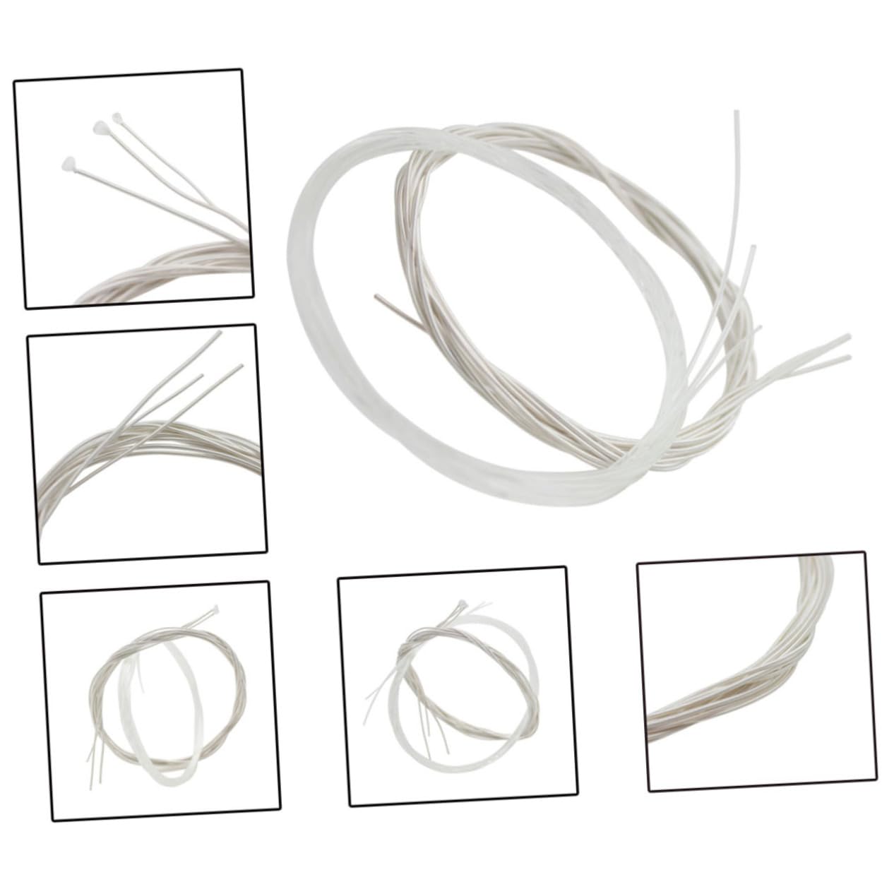 OFFSCH Acoustic Guitar Strings Set 6 Nylon Strings for Classical Guitar Simple Design Easy to Install Use