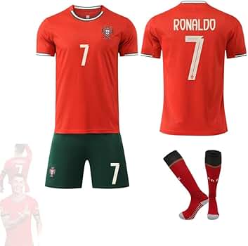 ‌2025-26 ポルトガル代表 ホームユニフォーム 背番号7 C・ロナウド M ‌2025-26 ポルトガル代表 ホームユニフォーム 背番号7 C