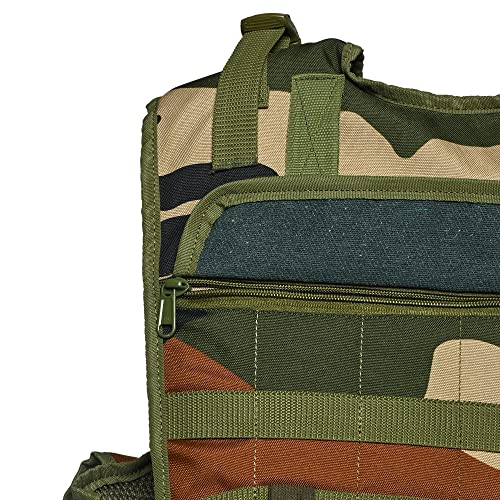 Image of MILITIA Tactical Vest bp armour plate harness Pouch front back pouch walkie talkie holder front zip jacket type