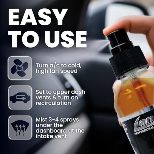 Image of LANE'S Premium Car Air Freshener Spray | Water-Based | 4oz | Cinnamon | Long-Lasting Automotive Scent Spray | Food, Pet, Odor Deodorizer for Cars, Trucks, SUVs, Interior Leather, Carpet, Upholstery