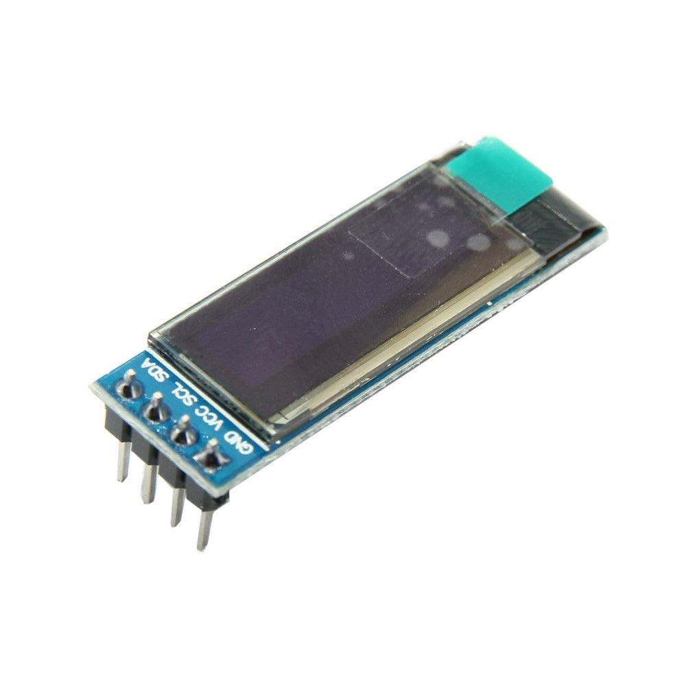 TECNOIOT 2 stücke 0,91 Zoll 128x32 IIC I2C Blau OLED LCD Display DIY TECNOIOT 2 stücke 0,91 Zoll 128x32 IIC I2C Blau OLED LCD Display DIY