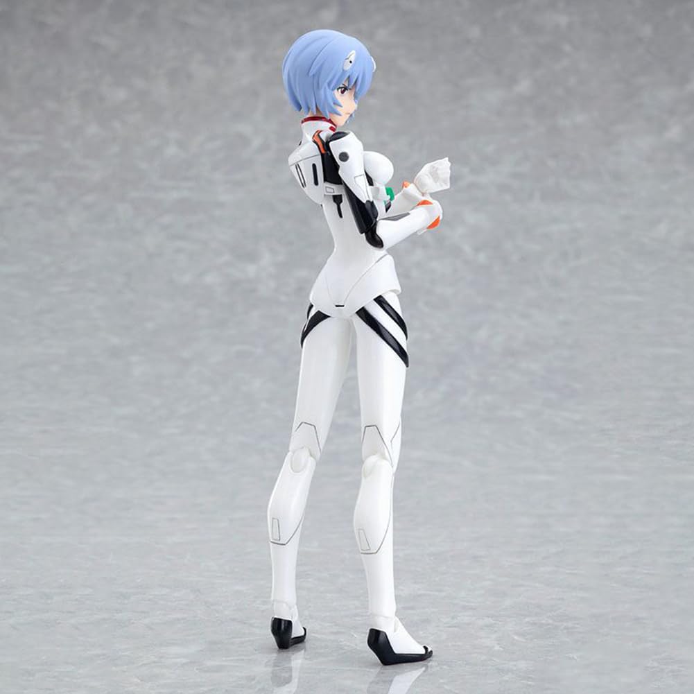 Ayanami Rei - Action figure di anime Girl in piedi, in PVC, con accessori, decorazione per auto, idea regalo per gli appassionati di anime, 14 cm