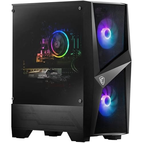 MSI Codex R 12TC-059US Desktop, Intel Core i7-12700F, 32GB DDR4, 1TB HDD, 2TB SSD, NVIDIA GeForce RTX 3060, WiFi 6, Windows 11 H (Renewed)