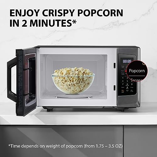 Toshiba-ML-SEM23PBS-Smart-Countertop-Microwave-Voice-Control-with-Alexa-Free-Recipe-in-APP-Kitchen-Essentials-Mute-Function-ECO-Mode-900W-09-Cu-Ft-With-106-Turntable-Black