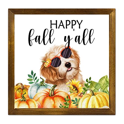 Panneau bois berger allemand 30 cm, cadeau déco automne idéal