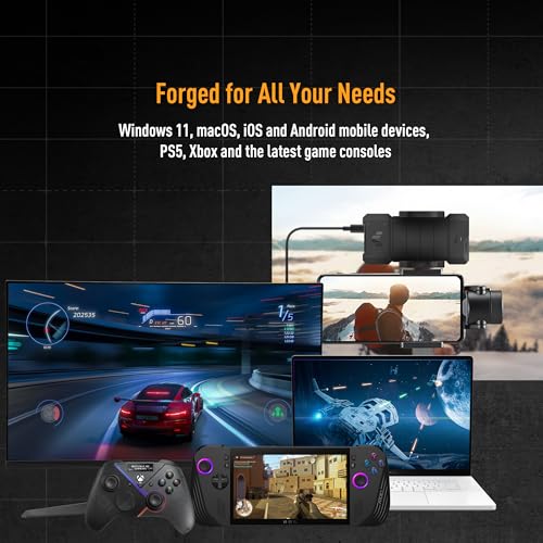 Image of ASUS TUF Gaming A2- USB-C 3.2 Gen 2x2 Portable SSD Enclosure, Dual M.2 NVMe PCIe and SATA, MIL-STD-810H Drop Resistance, IP68 Water and dust Resistance, Aluminum Alloy Chassis and a Thermal pad