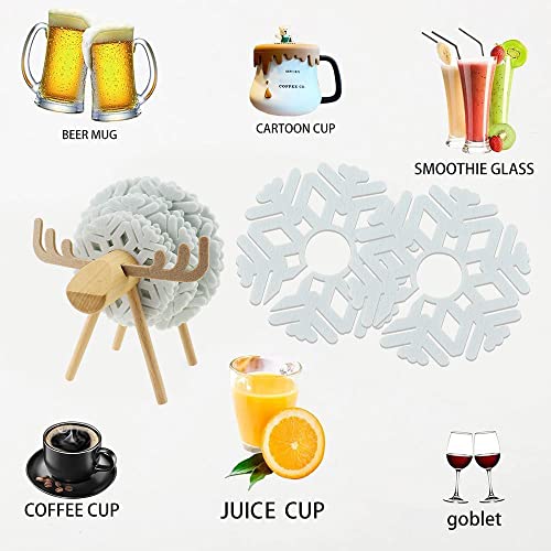 UBERMing Sottobicchieri di Natale in Feltro