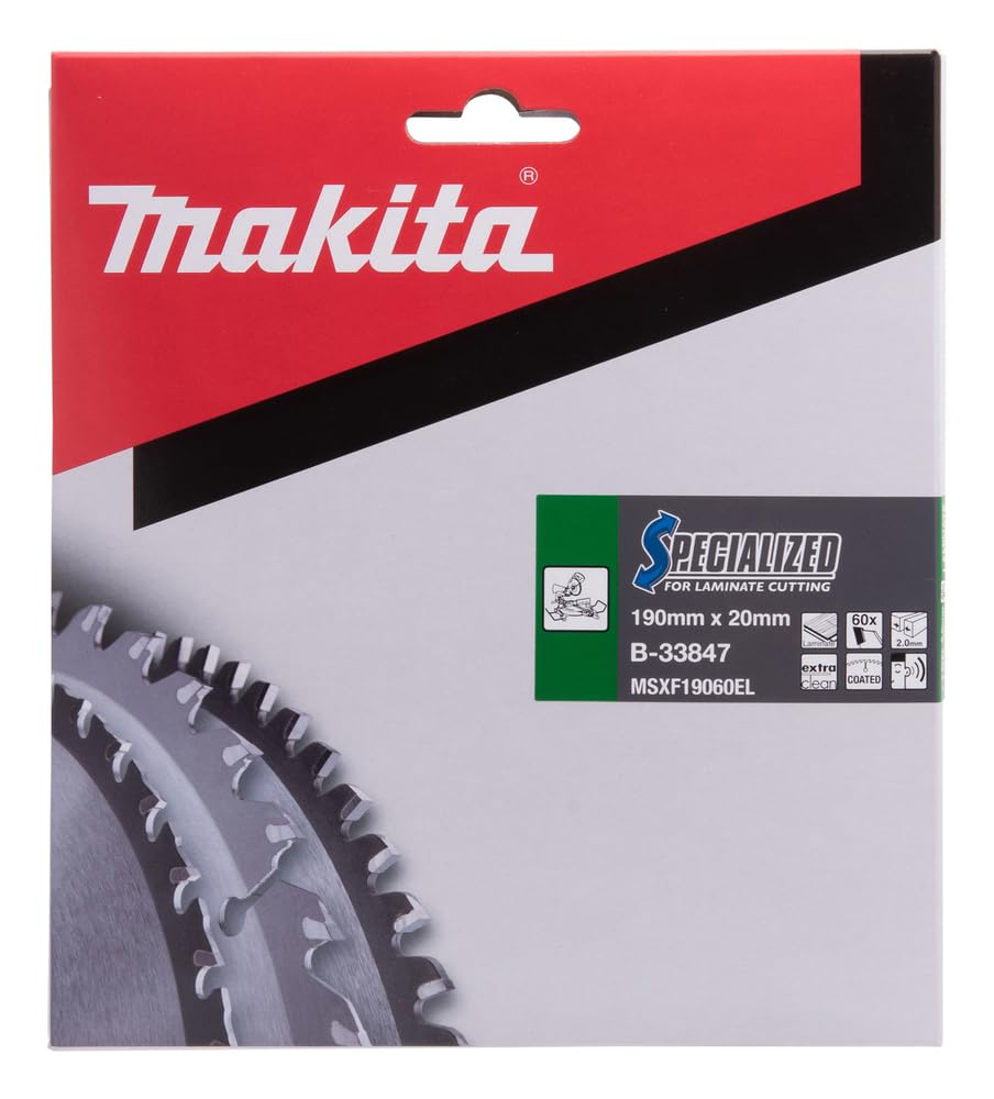 Makita Specialized brzeszczot piły 190 x 30 mm, 60Z, B-33847