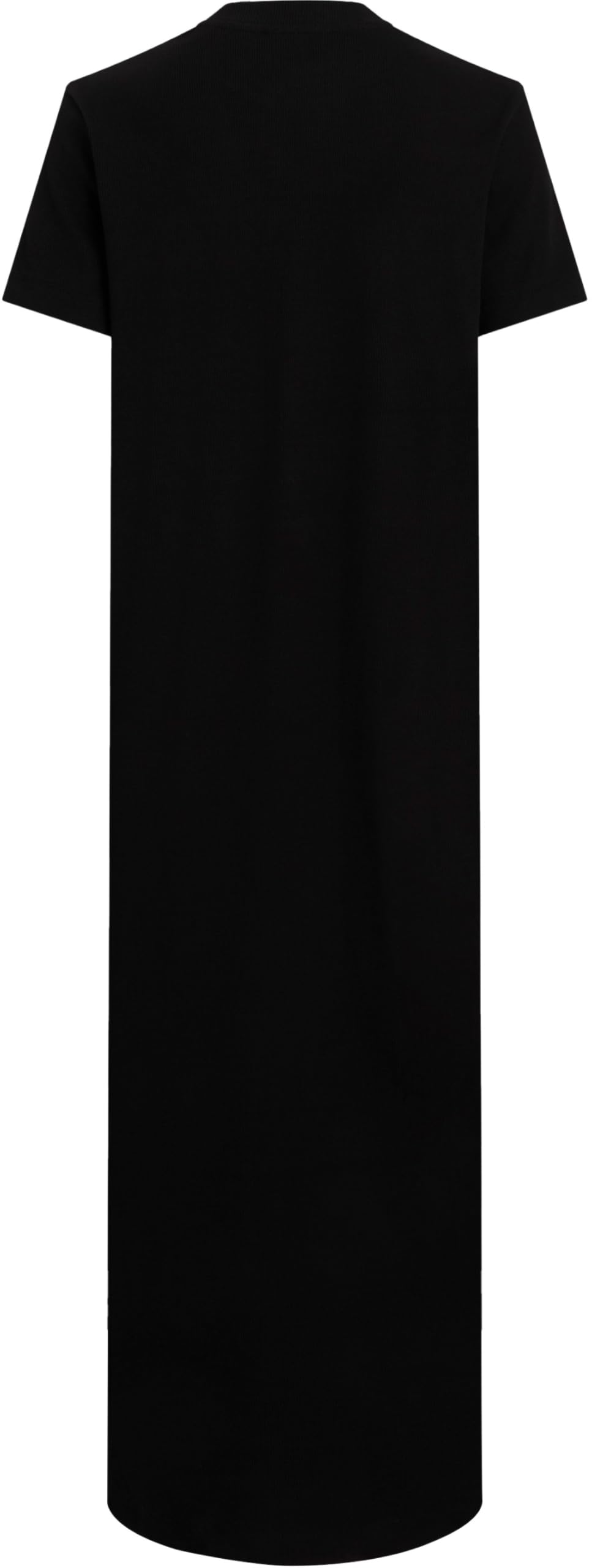 Calvin Klein Sukienka T-shirt Kobiety Monologo Long Rib Tee Dress J20j225543