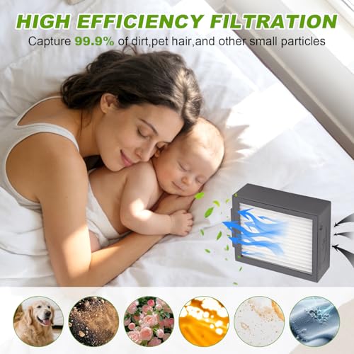 Image of Replacement Filters for iRobot Roomba E&I&J Series - Fit e5 e6 e7 i1 i1+ i2 i3 i3+ i4 i4+ i6 i6+i7 i7+ i8 i8+ j6+ j7 j7+,Combo i5 i5+j5 j5+ Vacuum - 10 HEPA Filter