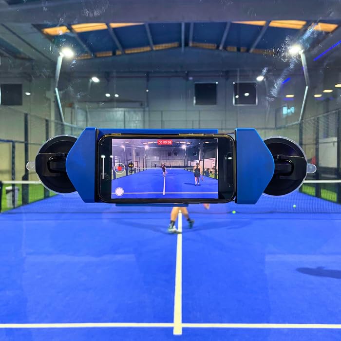 Acepad Soporte Móvil para grabación de Padel (Soporte, Azul)