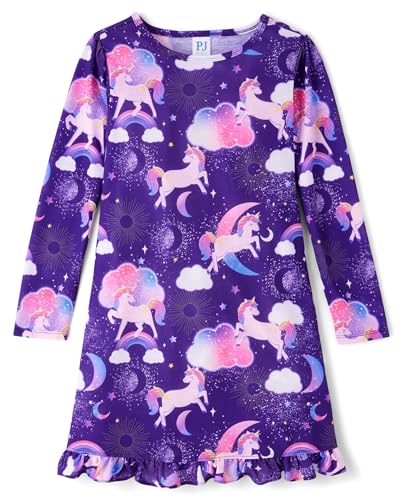 The Children's Place Girls' Long Sleeve Nightgowns
