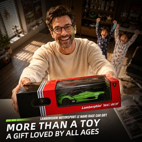 Image of BEZGAR 1:24 Official Licensed Lamborghini Le Mans RC Race Car