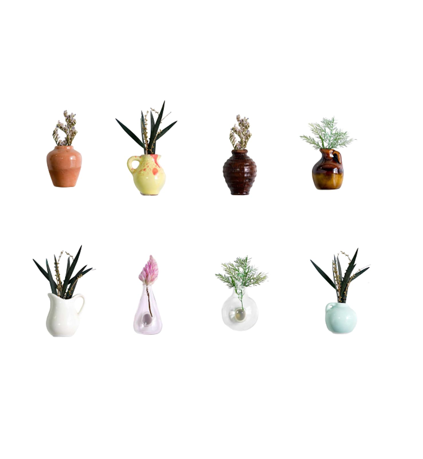 HP ORGNL wanddecorate Bloemstlleven met een porselenen vaas rond
