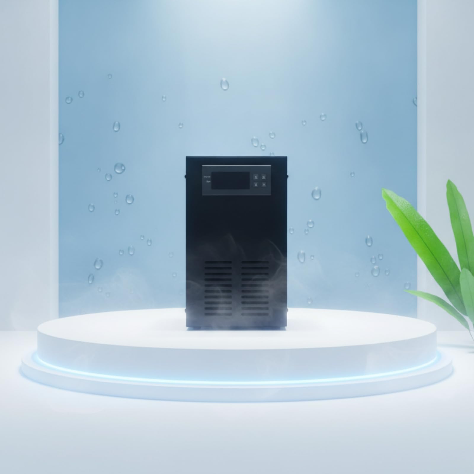 Refrigeratore in Linea con Pompa Automatico Intelligente per Acquariofili, Acquari Marini, 20L, LG-C20 Nero Freddo/Caldo Con Pompa E Tubo