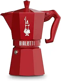 Bialetti, Cafeteira Moka Express Exclusive Vermelha 6 Xicaras
