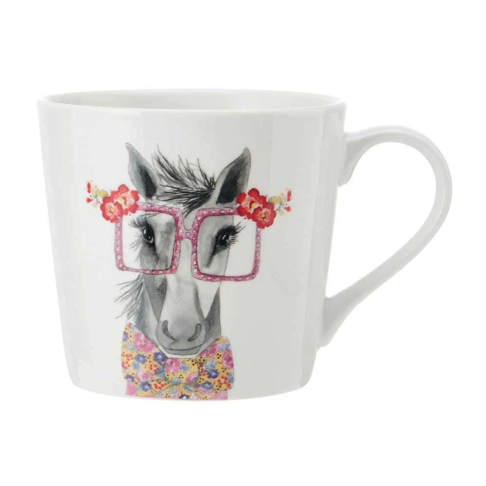Mikasa Tipperleyhill Horse Print 380Ml Mug from B&Q