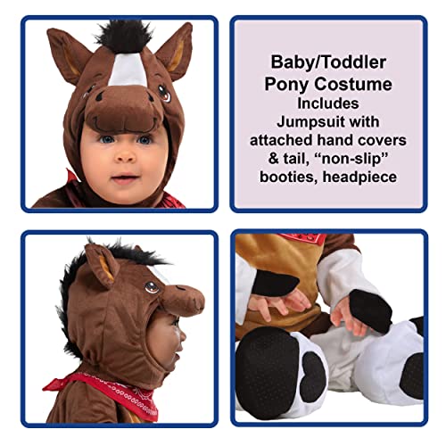 Disfraz Completo Pony para Niños Toddlers miniatura 2